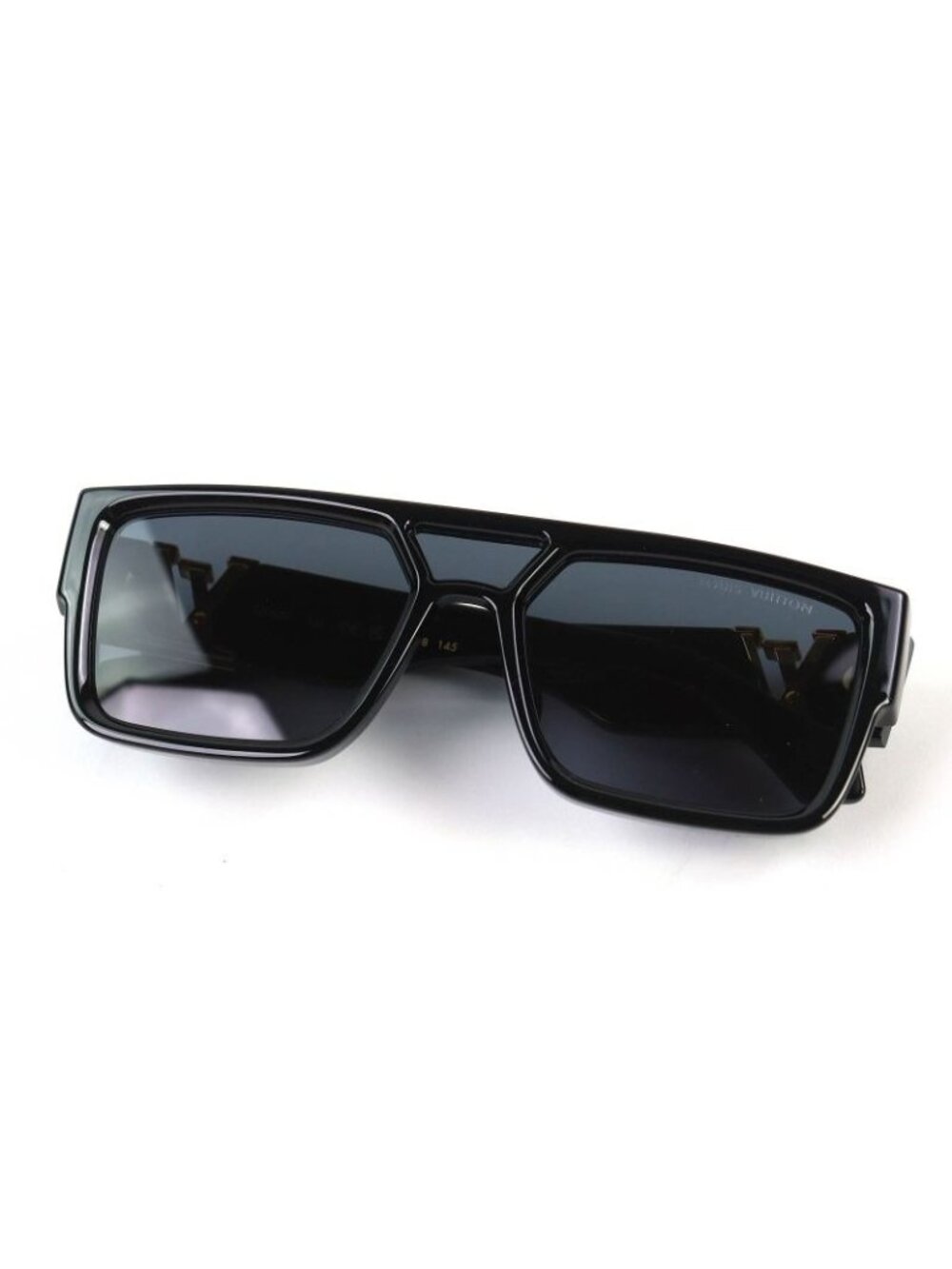 Louis Vuitton 2023 Z2062 E Sleek Square Sunglasses Eyewear Black - Picture 1 of 12